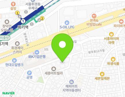 2 Mangu-ro 12ga-gil, Dongdaemun-gu, Seoul, Republic of Korea Map