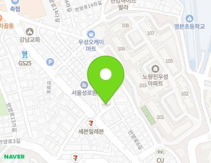 6 Manyang-ro 10-gil, Dongjak-gu, Seoul, Republic of Korea Map