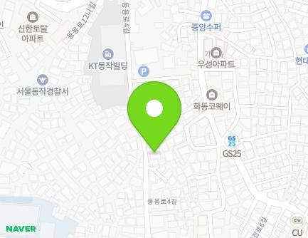 110 Deungyong-ro 4-gil, Dongjak-gu, Seoul, Republic of Korea Map