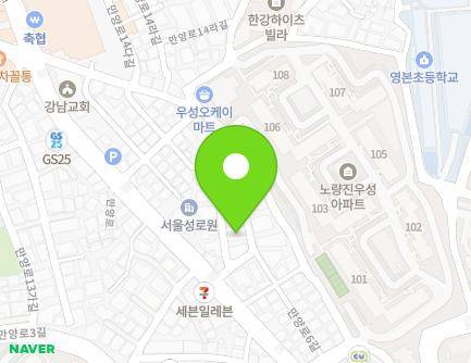 10 Manyang-ro 10-gil, Dongjak-gu, Seoul, Republic of Korea Map