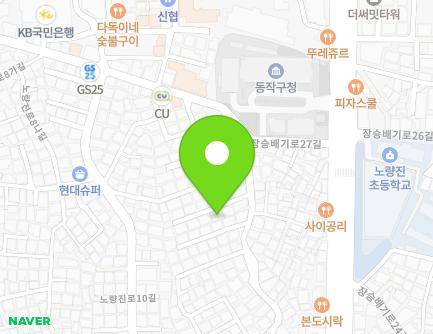 26-7 Jangseungbaegi-ro 27-gil, Dongjak-gu, Seoul, Republic of Korea Map