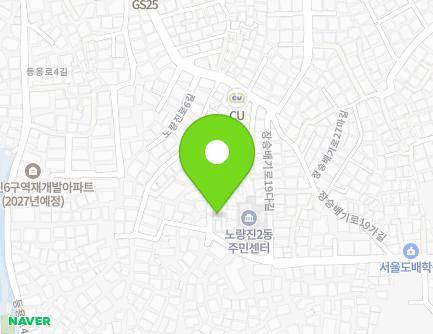 66-6 Jangseungbaegi-ro 19-gil, Dongjak-gu, Seoul, Republic of Korea Map