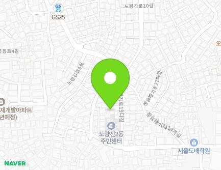 17-3 Jangseungbaegi-ro 19da-gil, Dongjak-gu, Seoul, Republic of Korea Map