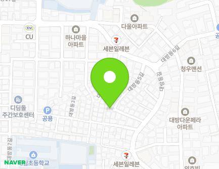 11 Daebangdong 5-gil, Dongjak-gu, Seoul, Republic of Korea Map