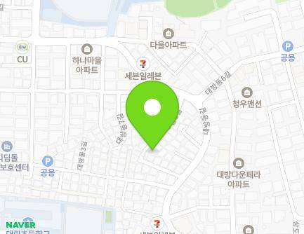 16 Daebangdong 5-gil, Dongjak-gu, Seoul, Republic of Korea Map