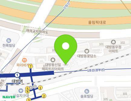 12-11 Yeouidaebang-ro 62-gil, Dongjak-gu, Seoul, Republic of Korea Map