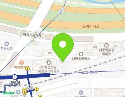 18-8 Yeouidaebang-ro 62-gil, Dongjak-gu, Seoul, Republic of Korea Map