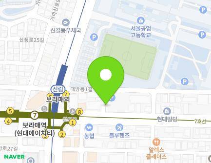 7 Sangdo-ro, Dongjak-gu, Seoul, Republic of Korea Map