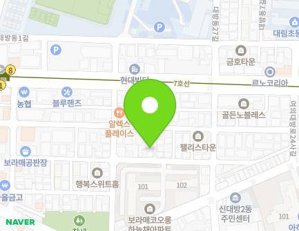 37 Yeouidaebang-ro 24da-gil, Dongjak-gu, Seoul, Republic of Korea Map