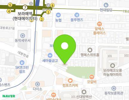 10-2 Yeouidaebang-ro 24na-gil, Dongjak-gu, Seoul, Republic of Korea Map