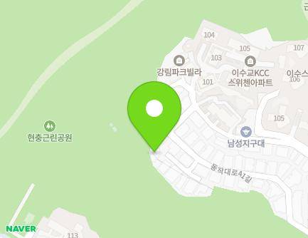 23-21 Dongjak-daero 41-gil, Dongjak-gu, Seoul, Republic of Korea Map