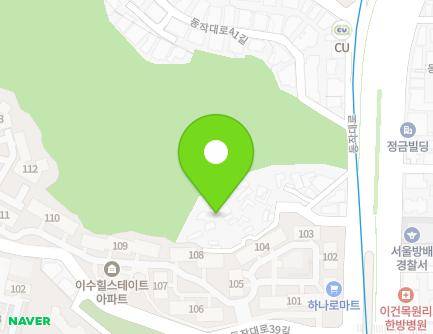 207-36 Dongjak-daero, Dongjak-gu, Seoul, Republic of Korea Map