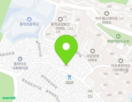 86 Dongjak-daero 35-gil, Dongjak-gu, Seoul, Republic of Korea Map