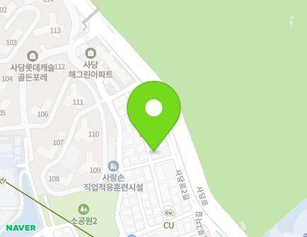 23 Sadang-ro 2sa-gil, Dongjak-gu, Seoul, Republic of Korea Map