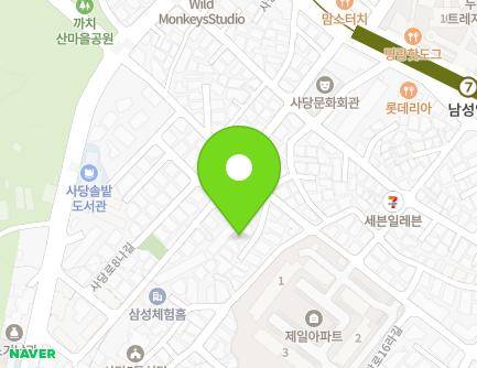 77-10 Sadang-ro 16da-gil, Dongjak-gu, Seoul, Republic of Korea Map