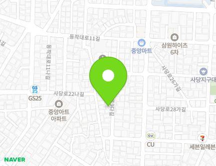 14 Dongjak-daero 9da-gil, Dongjak-gu, Seoul, Republic of Korea Map