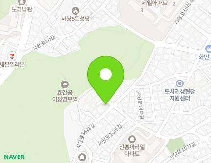 54-3 Sadang-ro 16ra-gil, Dongjak-gu, Seoul, Republic of Korea Map