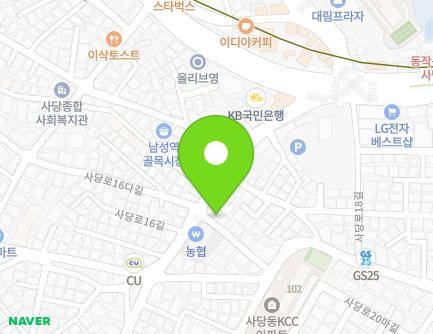 27 Sadang-ro 16-gil, Dongjak-gu, Seoul, Republic of Korea Map