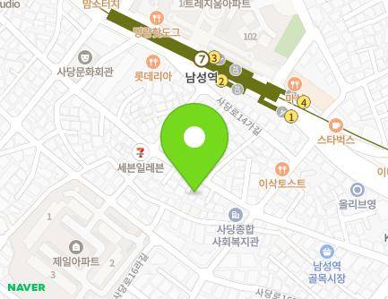 45 Sadang-ro 16ga-gil, Dongjak-gu, Seoul, Republic of Korea Map