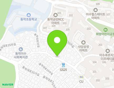 88 Dongjak-daero 35-gil, Dongjak-gu, Seoul, Republic of Korea Map