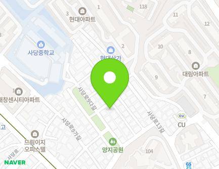 11-13 Sadang-ro 9-gil, Dongjak-gu, Seoul, Republic of Korea Map