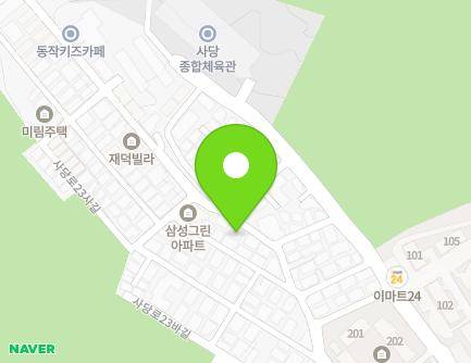 211 Sadang-ro 23-gil, Dongjak-gu, Seoul, Republic of Korea Map