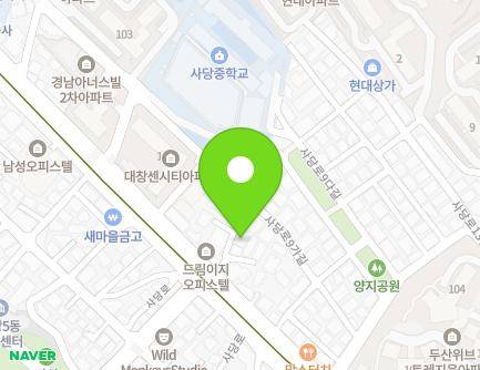 181-8 Sadang-ro, Dongjak-gu, Seoul, Republic of Korea Map