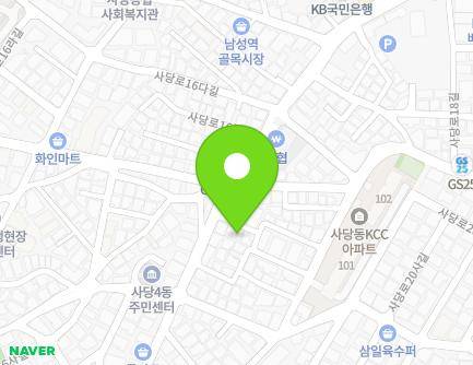 51-6 Sadang-ro 16-gil, Dongjak-gu, Seoul, Republic of Korea Map