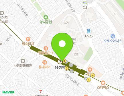 B218 Sadang-ro, Dongjak-gu, Seoul, Republic of Korea Map