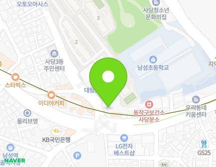 4 Sadang-ro 17-gil, Dongjak-gu, Seoul, Republic of Korea Map