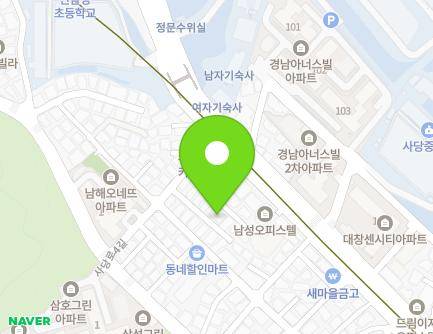 11-11 Sadang-ro 4-gil, Dongjak-gu, Seoul, Republic of Korea Map