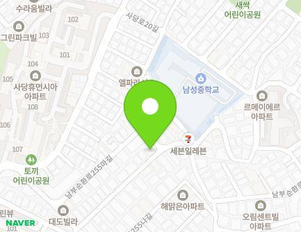 31 Nambusunhwan-ro 255da-gil, Dongjak-gu, Seoul, Republic of Korea Map