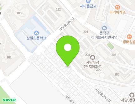 73 Sadang-ro 29da-gil, Dongjak-gu, Seoul, Republic of Korea Map