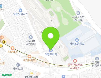 8 Sadang-ro 17-gil, Dongjak-gu, Seoul, Republic of Korea Map