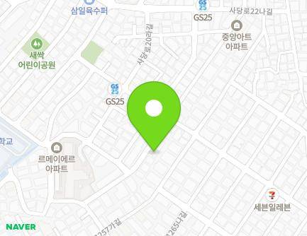 66 Nambusunhwan-ro 265-gil, Dongjak-gu, Seoul, Republic of Korea Map