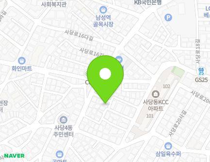 51-8 Sadang-ro 16-gil, Dongjak-gu, Seoul, Republic of Korea Map