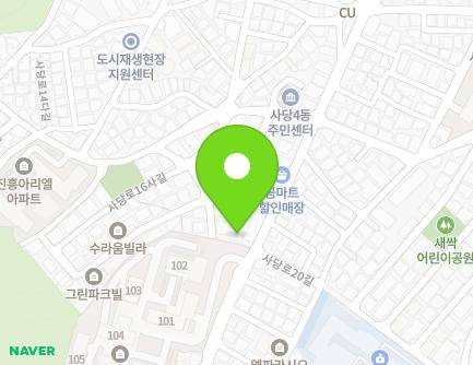 15-7 Sadang-ro 16ja-gil, Dongjak-gu, Seoul, Republic of Korea Map