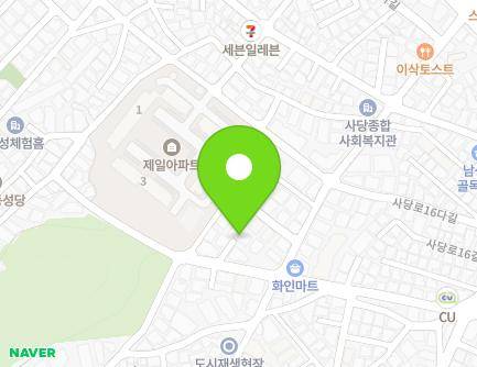 42-6 Sadang-ro 16ma-gil, Dongjak-gu, Seoul, Republic of Korea Map