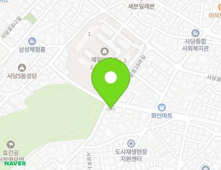 27 Sadang-ro 16ra-gil, Dongjak-gu, Seoul, Republic of Korea Map