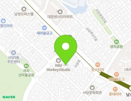 106-4 Sadang-ro 16ga-gil, Dongjak-gu, Seoul, Republic of Korea Map