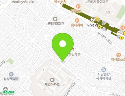 60 Sadang-ro 16da-gil, Dongjak-gu, Seoul, Republic of Korea Map