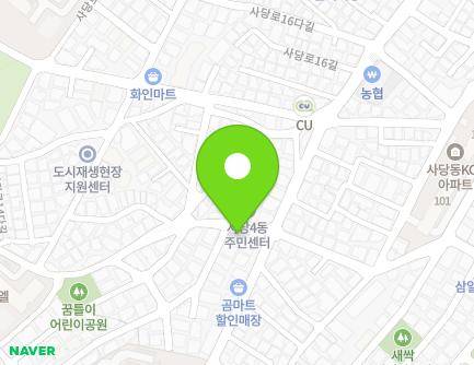 3 Sadang-ro 16a-gil, Dongjak-gu, Seoul, Republic of Korea Map