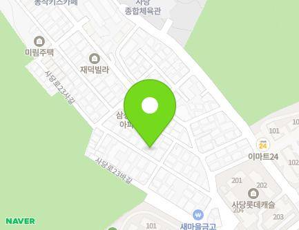 20 Sadang-ro 23sa-gil, Dongjak-gu, Seoul, Republic of Korea Map
