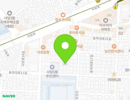24-15 Dongjak-daero 17-gil, Dongjak-gu, Seoul, Republic of Korea Map