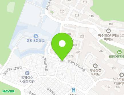 31 Dongjak-daero 35a-gil, Dongjak-gu, Seoul, Republic of Korea Map