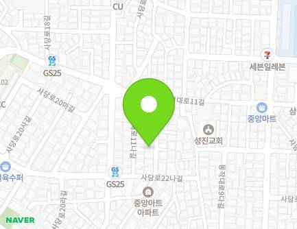 16 Dongjak-daero 11ga-gil, Dongjak-gu, Seoul, Republic of Korea Map