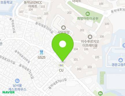 64 Dongjak-daero 35-gil, Dongjak-gu, Seoul, Republic of Korea Map