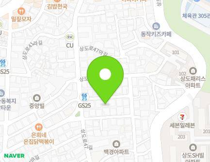 84-10 Sangdo-ro 47-gil, Dongjak-gu, Seoul, Republic of Korea Map