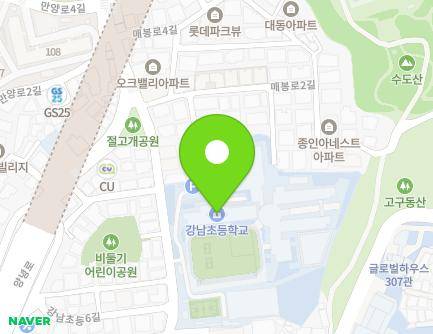 15 Gangnamchodeung-gil, Dongjak-gu, Seoul, Republic of Korea Map