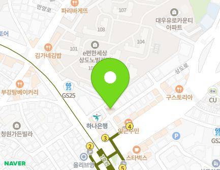 263-6 Sangdo-ro, Dongjak-gu, Seoul, Republic of Korea Map